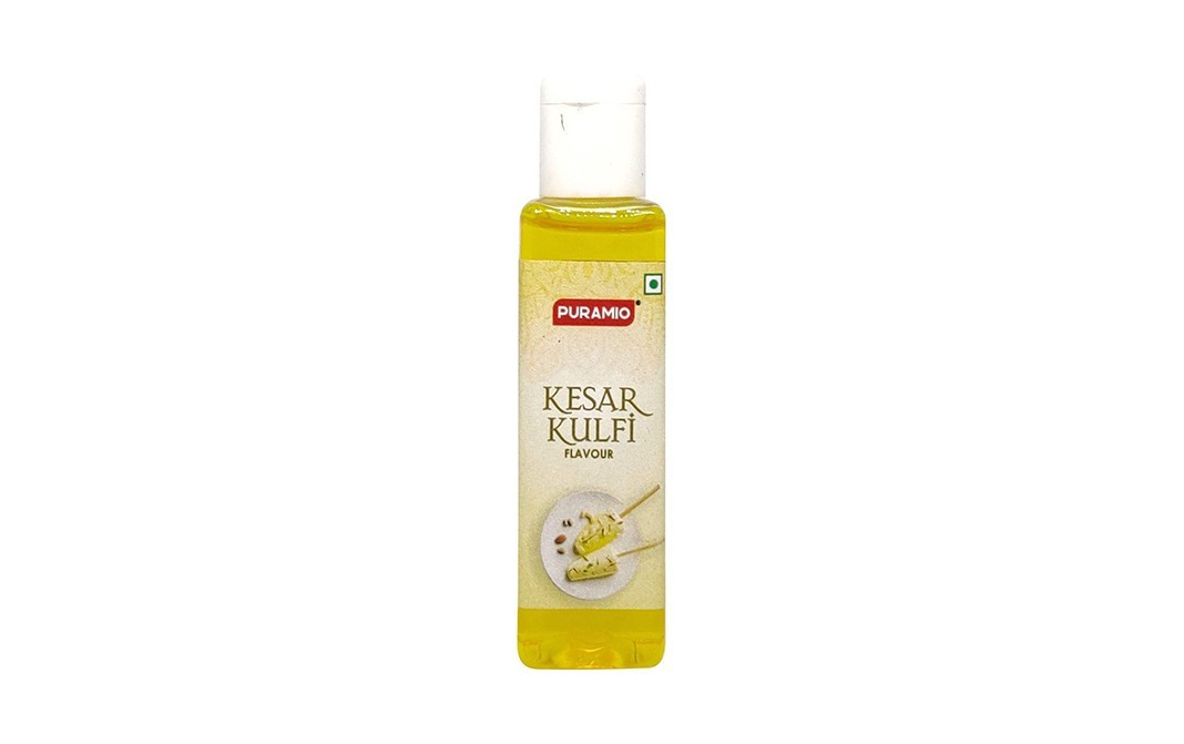 Puramio Kesar Kulfi Flavour    Plastic Bottle  30 millilitre
